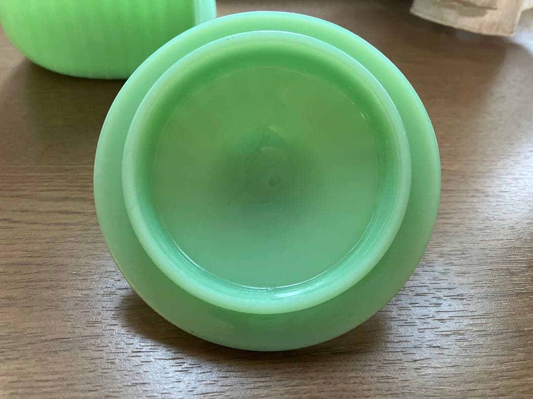 ファイヤーキング調　ジェダイグリーン FLour保存容器　キャニスター