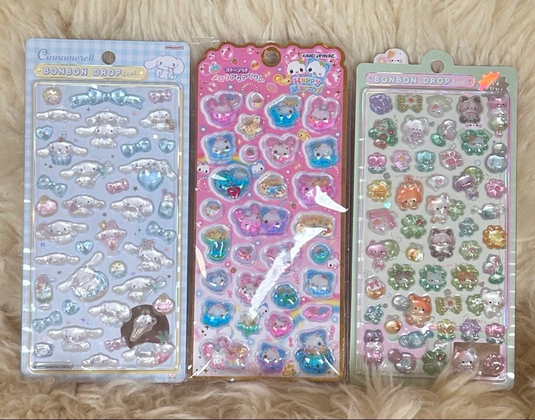 【正規品】シール 6枚セット　ボンボンドロップシール