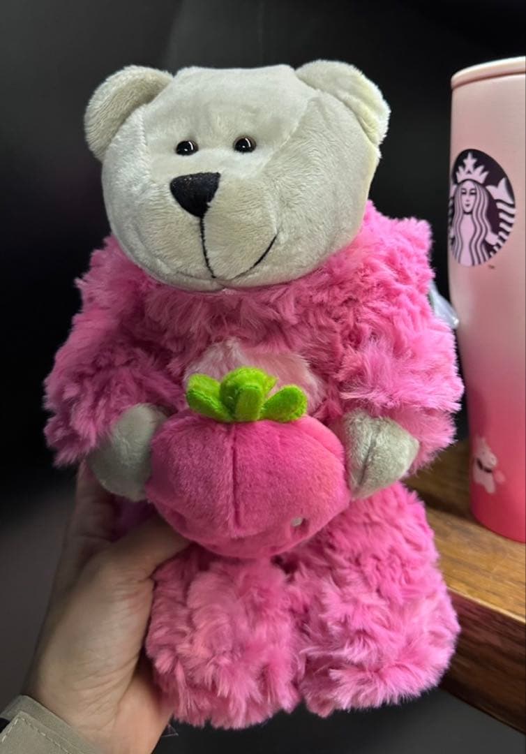 スターバックス 台湾 STARBUCKS いちご 苺 ベアリスタ ぬいぐるみ