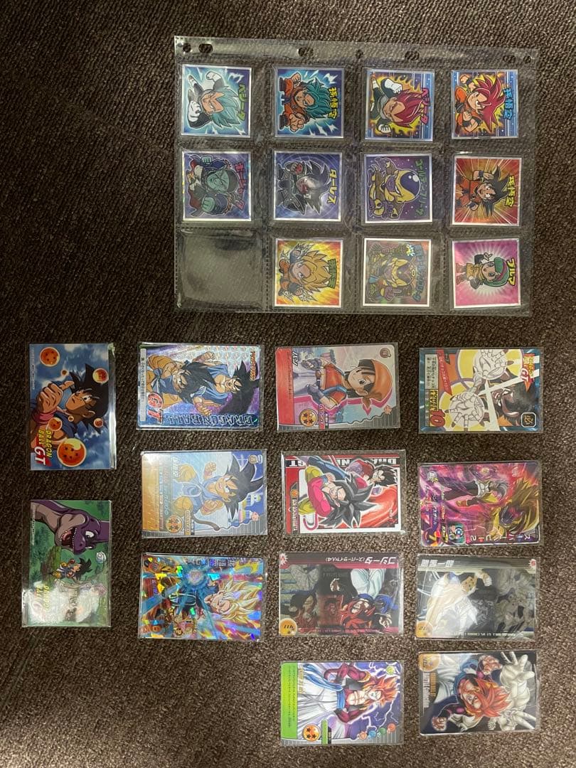 ドラゴンボール カードダス希少２枚＋おまけドラ消し他色々 お買得 早い者勝ち