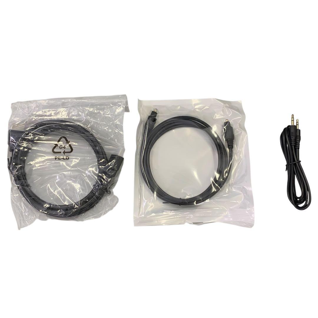 【開封・未使用】FUNLOGY サウンドバー スピーカー ブラック テレビ 音響