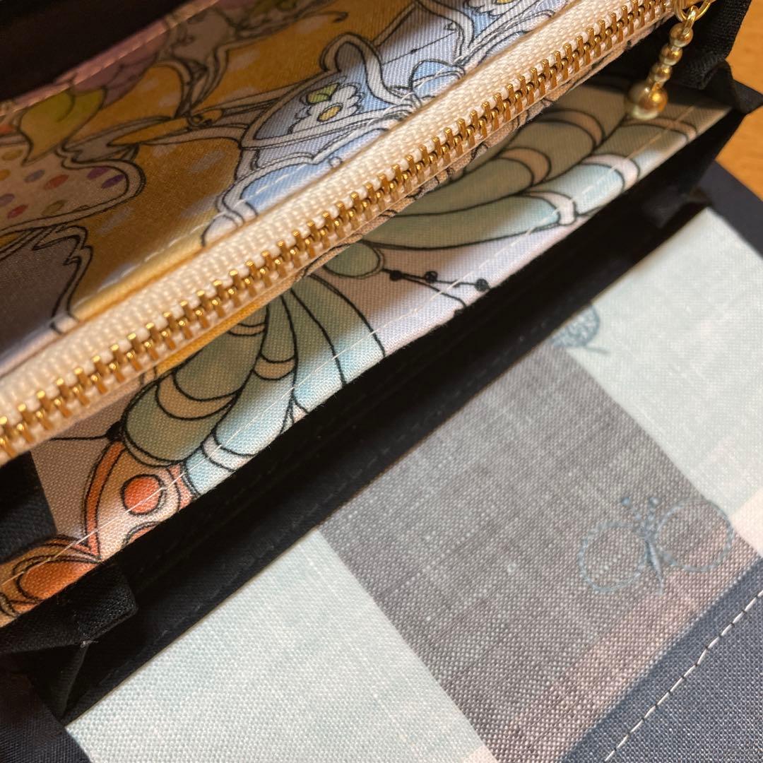 長財布　やりくり財布　ハンドメイド　ミニ財布