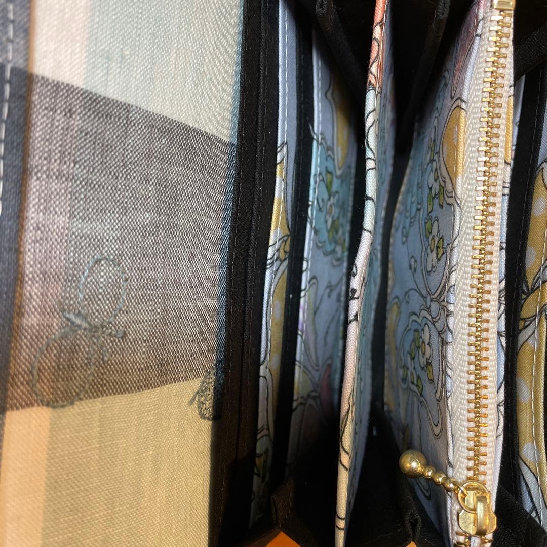 長財布　やりくり財布　ハンドメイド　ミニ財布