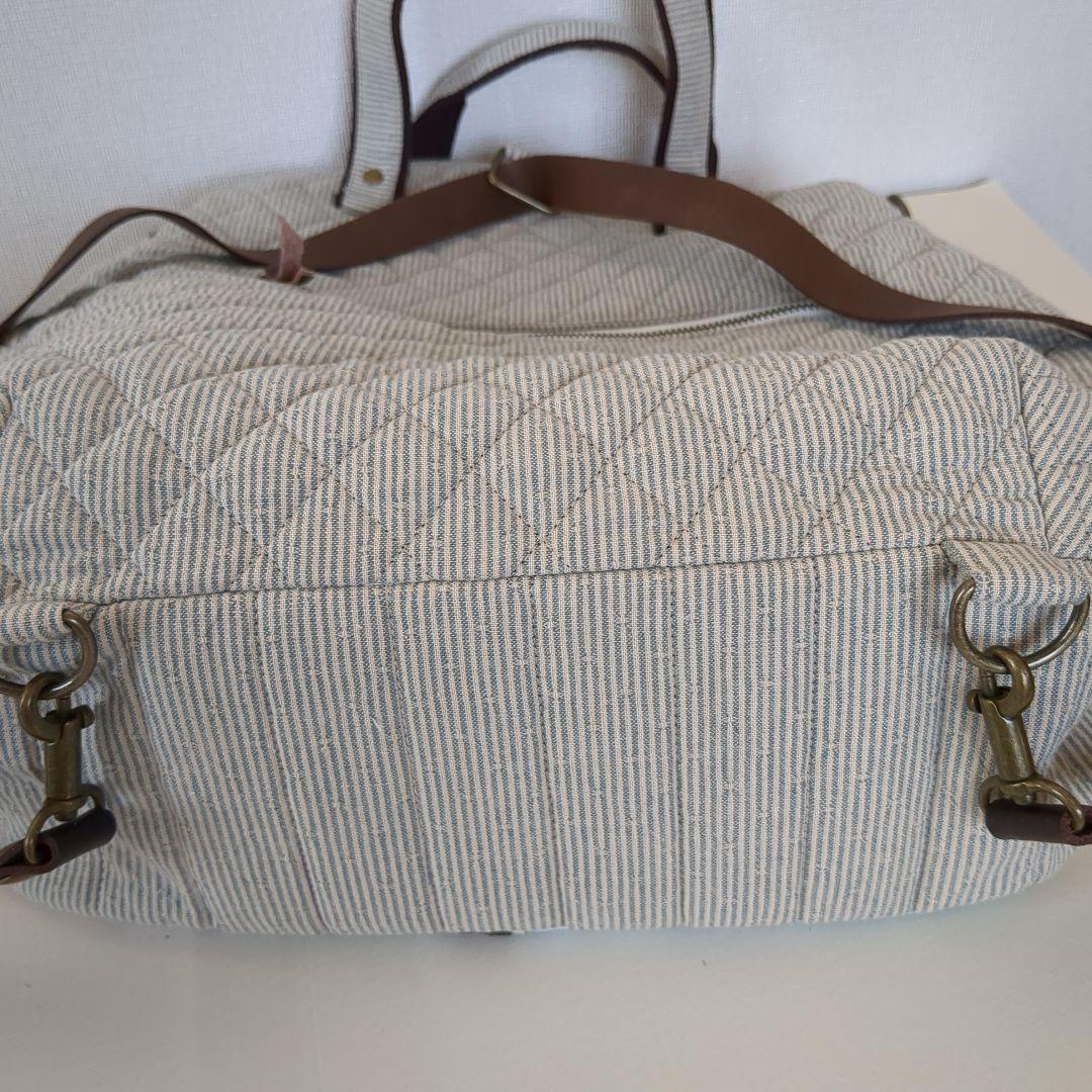 パッチワーク　六角つなぎの3WAYバッグ