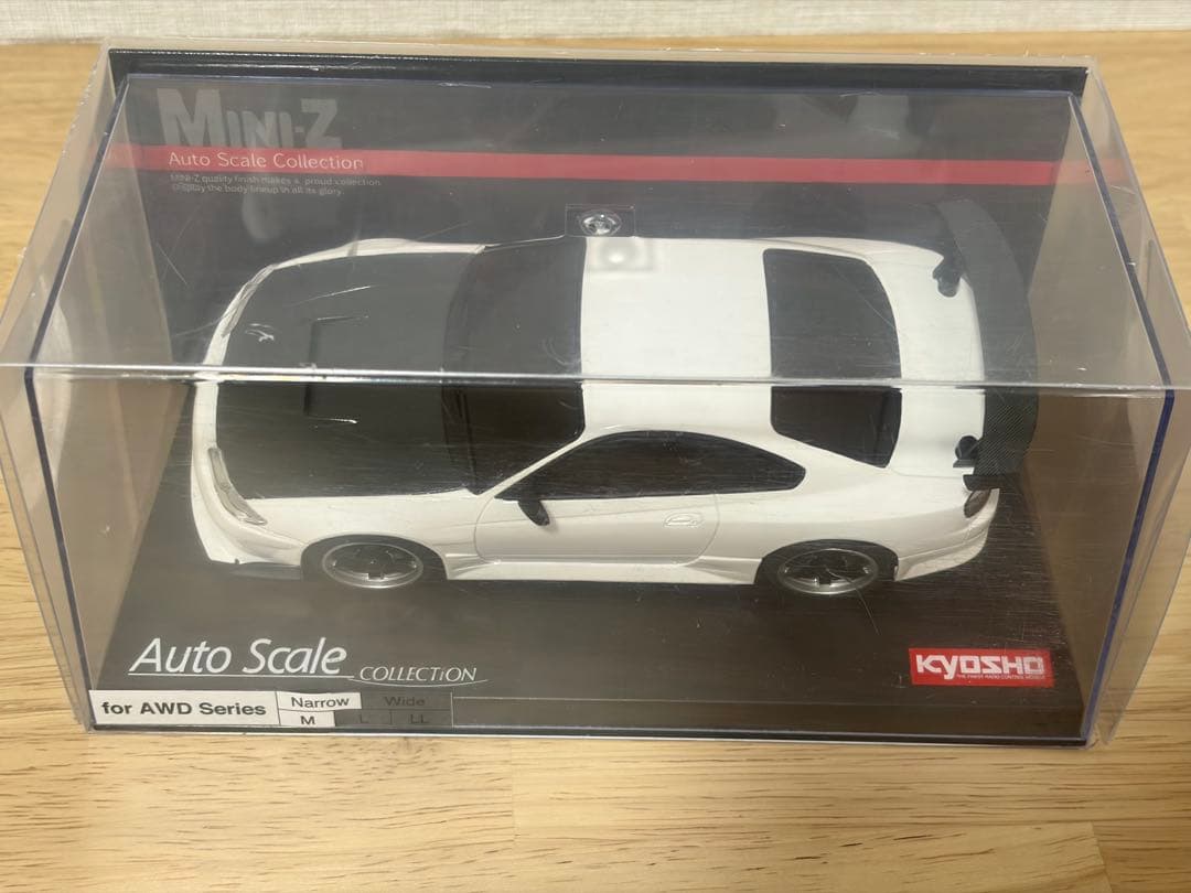 京商 ミニッツ ASC 日産 シルビア S15 equipped GTウイング