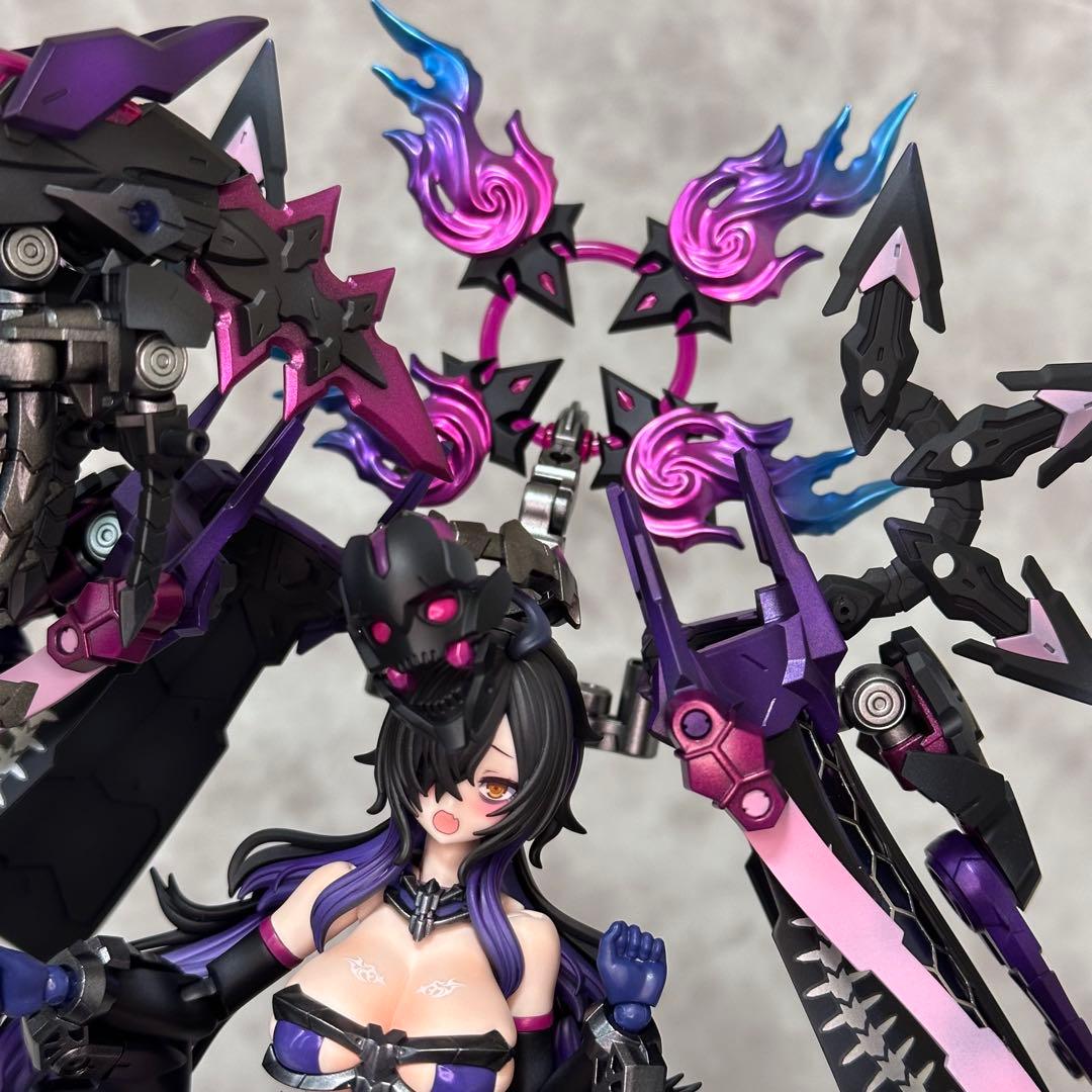 メガミデバイス 皇巫 ツクヨミレガリア オリジナルカラー 塗装済み完成品