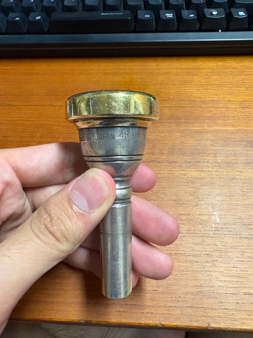 ヤマハ　トロンボーンマウスピース　48