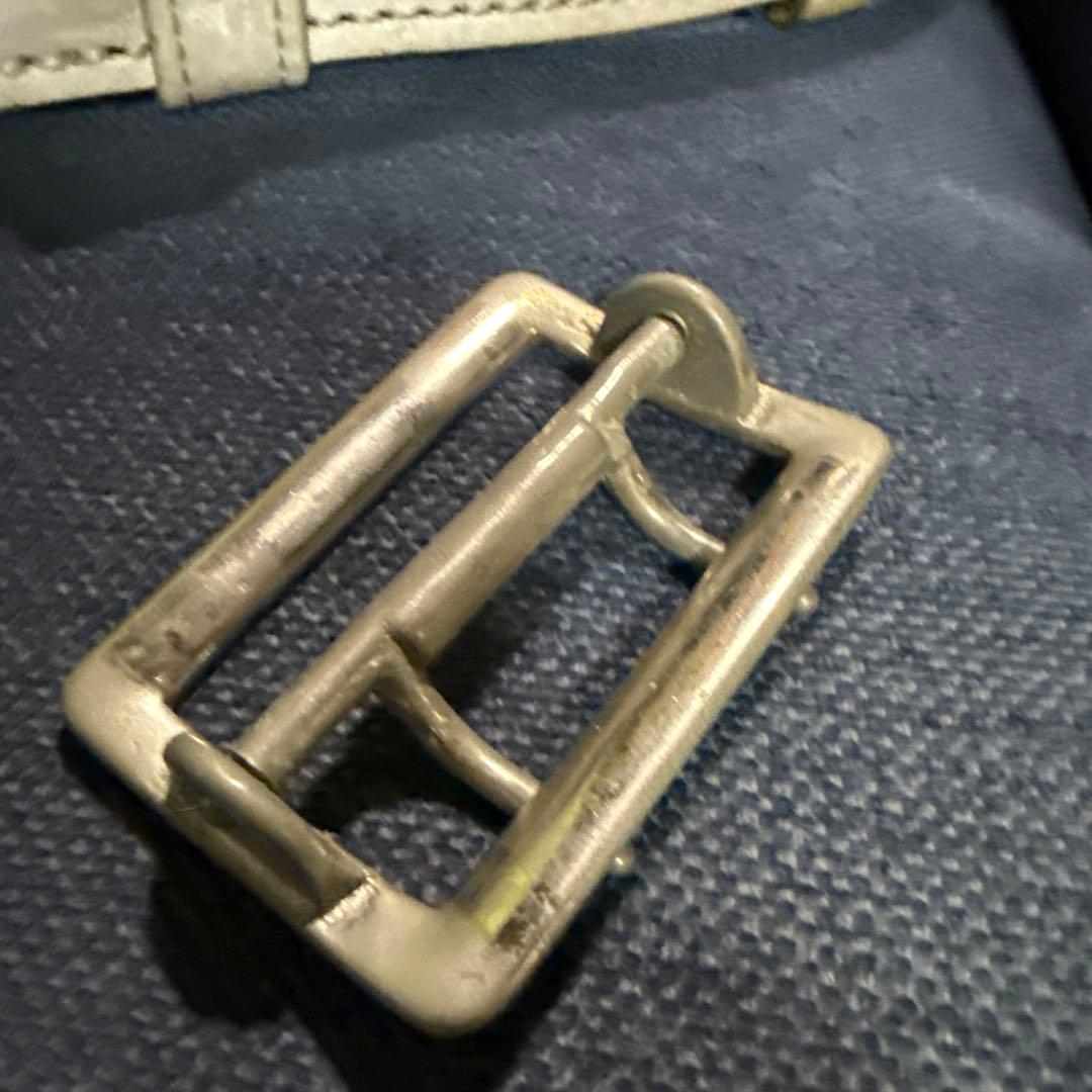 昭和　白バイ 警ら隊　交通 ベルト 本革 レザーベルト