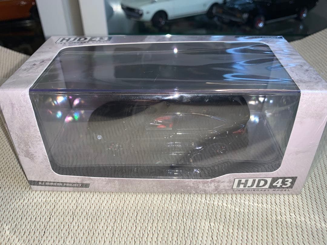 ホビージャパン 1/43 ホンダシビックtypeR (ブラック)