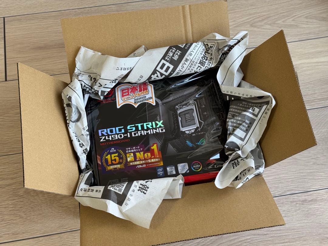 ASUS ROG STRIX Z490-I GAMING マザーボード