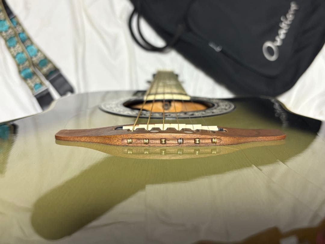 Ovation アコースティックギターモデル1528 ケース付1917-01-1