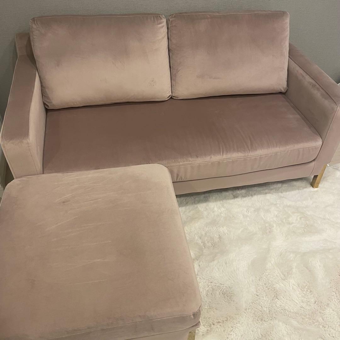 フランフラン　スプランソファ　ピンク　本体