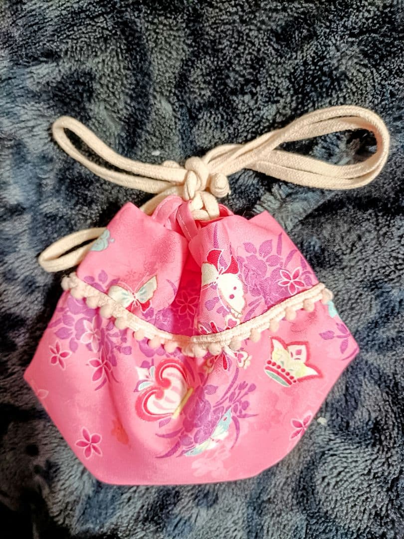 mezzopiano メゾピアノ　3歳　七五三　着物　被布セット　いちご　y2k