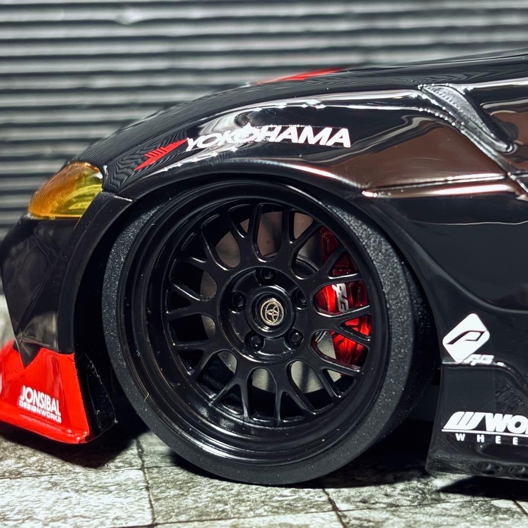 限定999台 1/18 TOP SPEED パンデム GR スープラ ADVAN