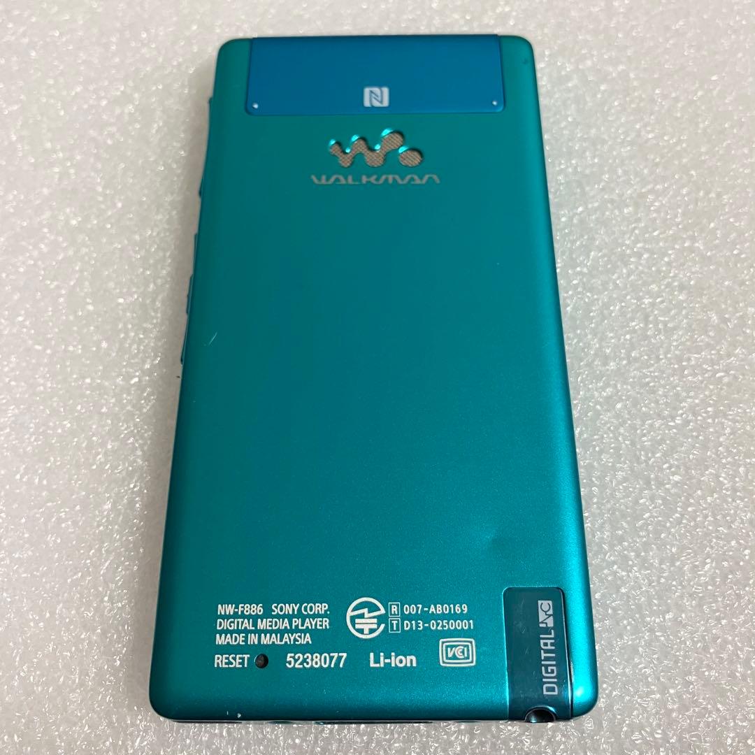 ソニー ウォークマン　NW-F886 32GB 青