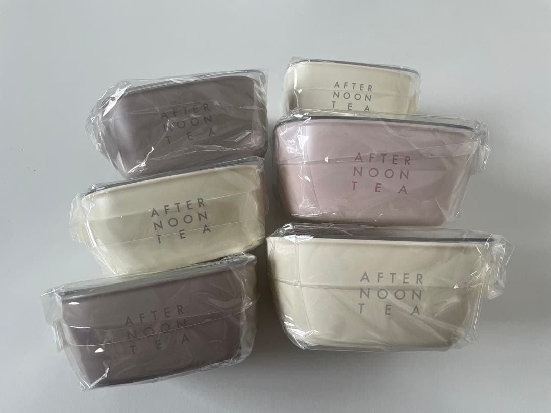 AFTERNOON TEA 山中塗ロゴワークスロゴワークス抗菌保存容器 日本製
