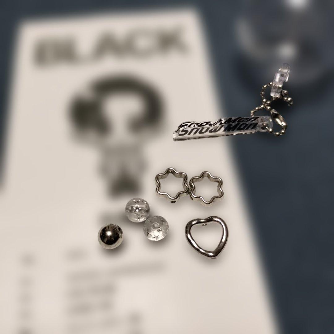  Man スノーボール キーホルダー 目黒蓮＆相性診断レシートセット