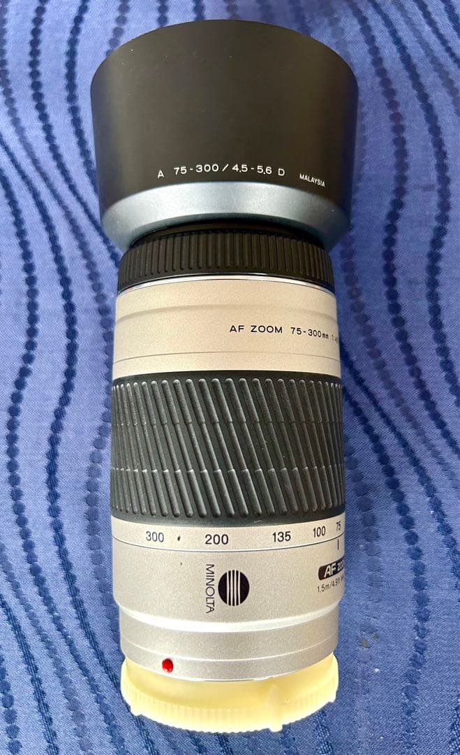 【中古美品】ミノルタ 75-300mm & 28-80mm レンズセット（２本）