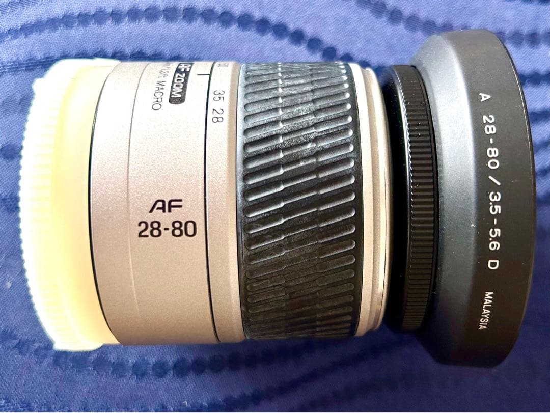 【中古美品】ミノルタ 75-300mm & 28-80mm レンズセット（２本）