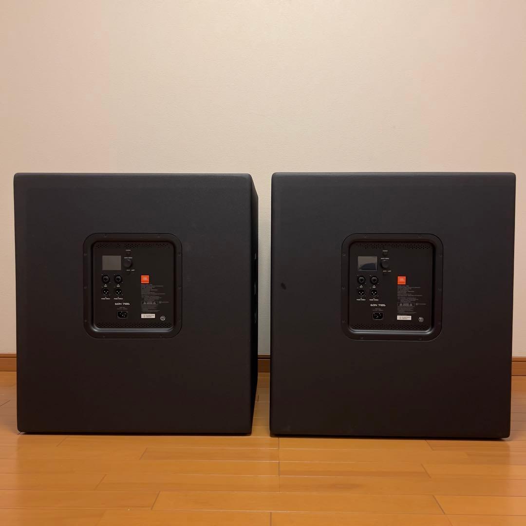 JBL EON 710+718S＋ポール　2セット+元箱
