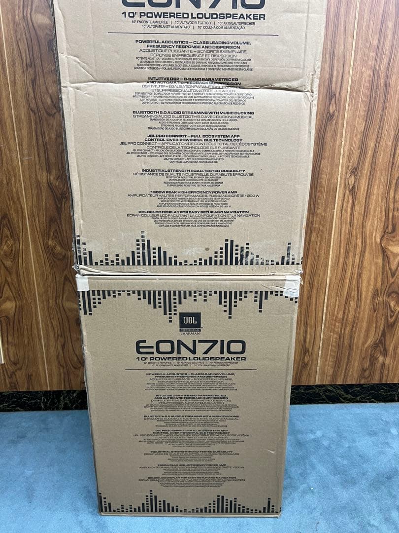 JBL EON 710+718S＋ポール　2セット+元箱