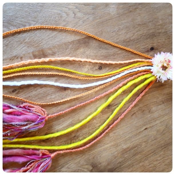 ブレイズ×毛糸ヘアアクセサリー☆キッズダンサー