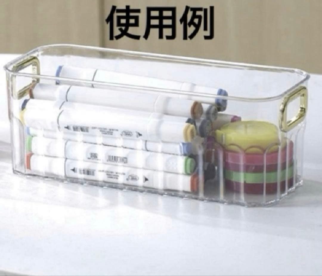 スリーピー　THREEPPY 収納ケース　クリアゴールド　大&中　各5 計10点