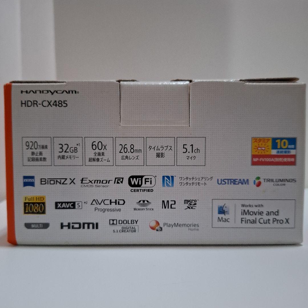 ビデオカメラ SONY HDR-CX485