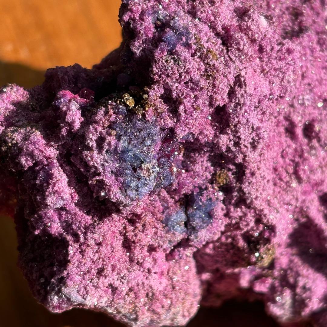 大型 天然石 サファイア・マイカ共生ルビー 原石508g