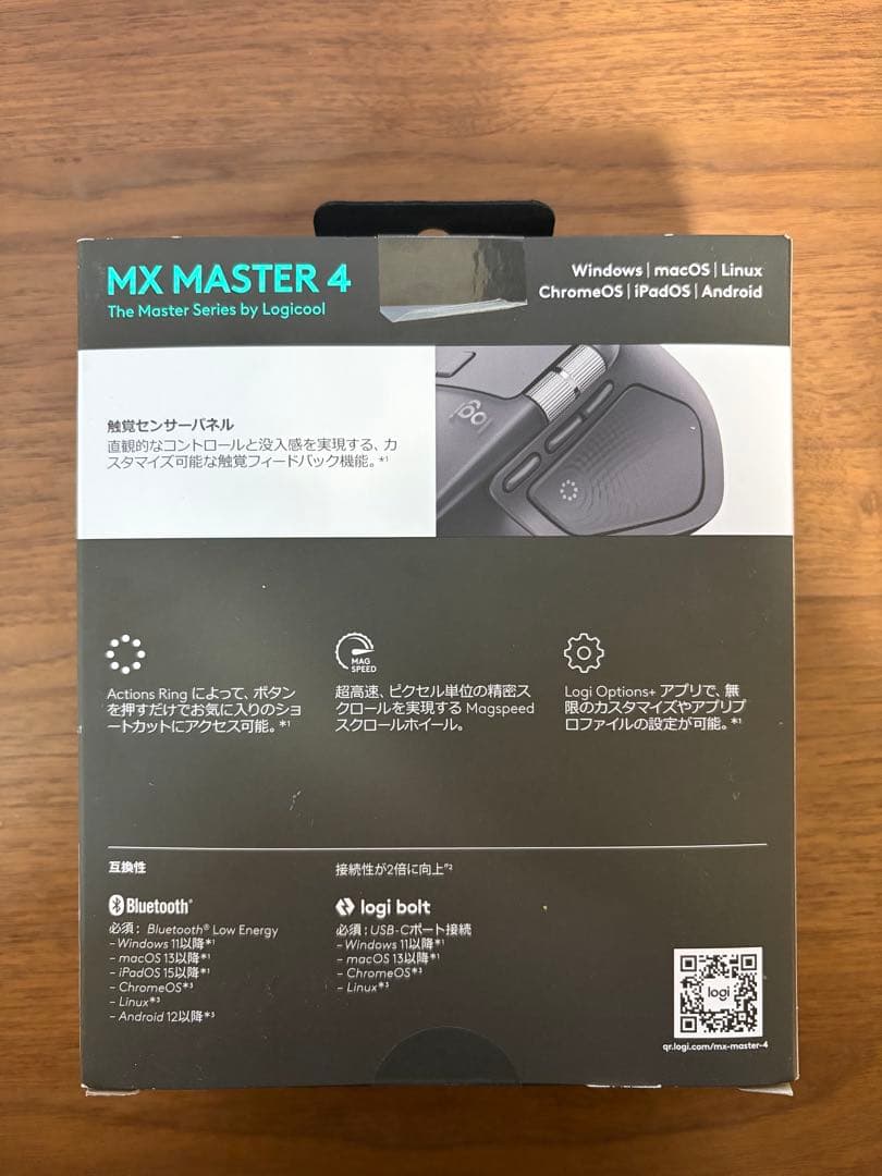 Logicool MX MASTER 4 本体