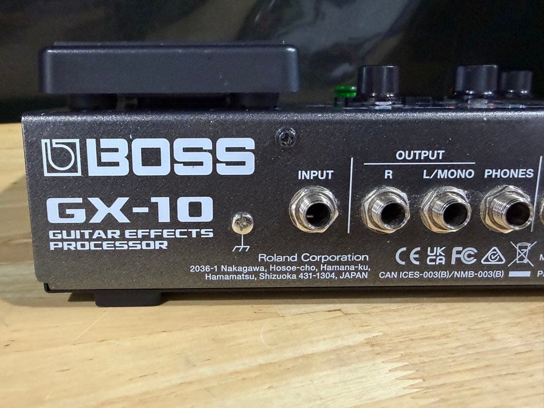 ギター BOSS GX-10 + BT-Dual