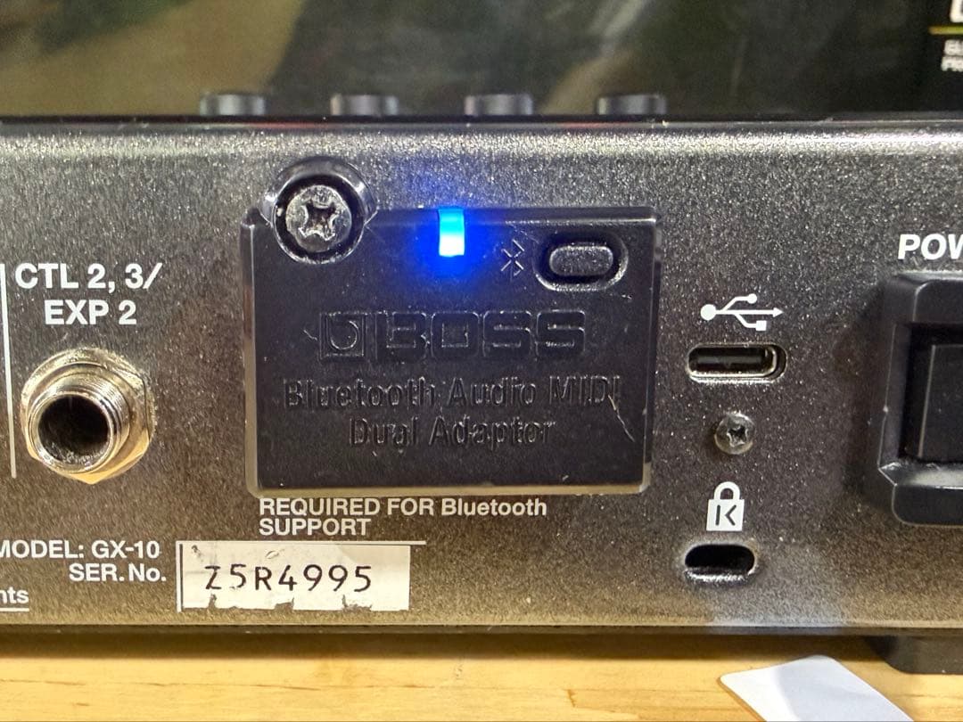 ギター BOSS GX-10 + BT-Dual
