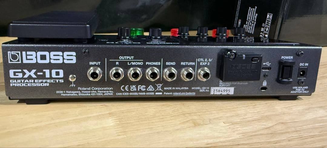 ギター BOSS GX-10 + BT-Dual