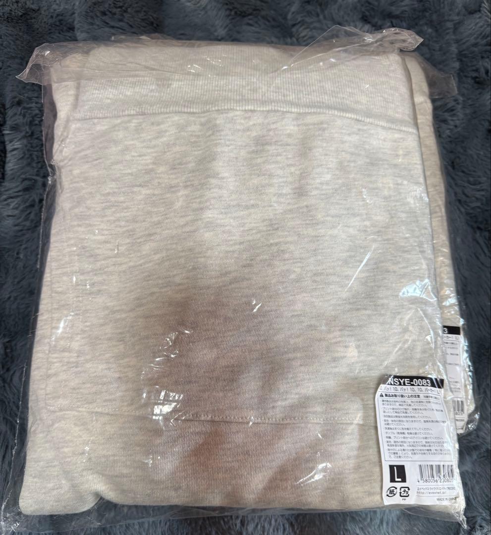 nissy10thロゴ グレー パーカー Lサイズ