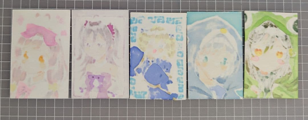 原画キーホルダー【手描き】