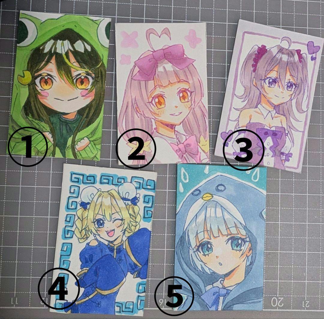 原画キーホルダー【手描き】
