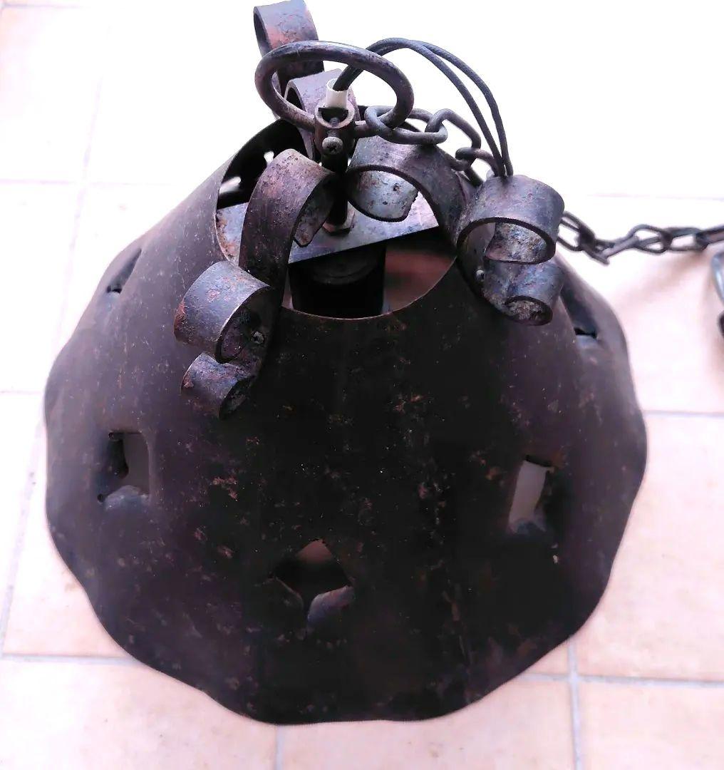 ハンドメイド・インダストリアルデザイン吊り下げアイアンシェード