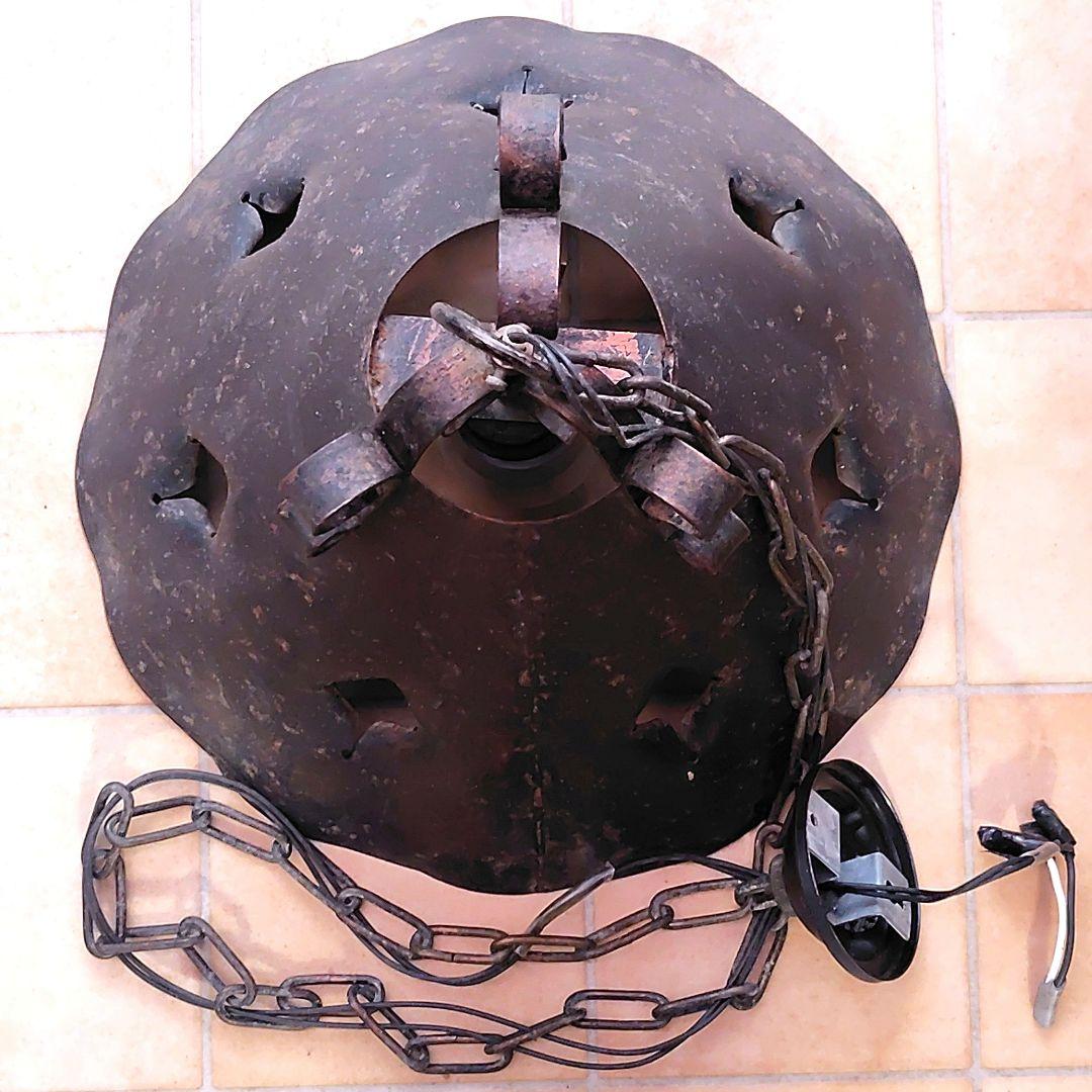 ハンドメイド・インダストリアルデザイン吊り下げアイアンシェード