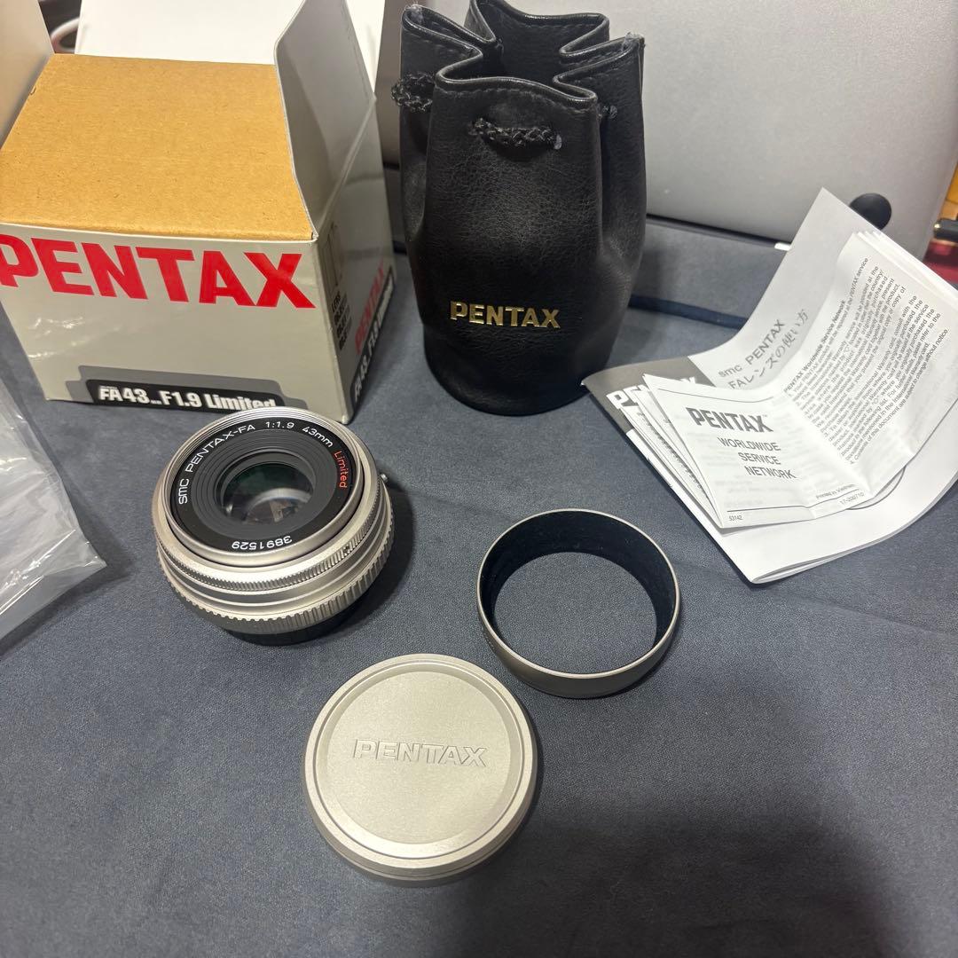 美品！ PENTAX-FA 43mmF1.9 Limited シルバー！