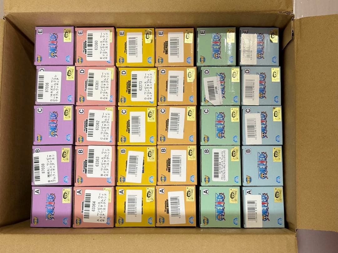 ワンピース ワールドコレクタブルフィギュア エッグヘッド編 1~6 30体セット