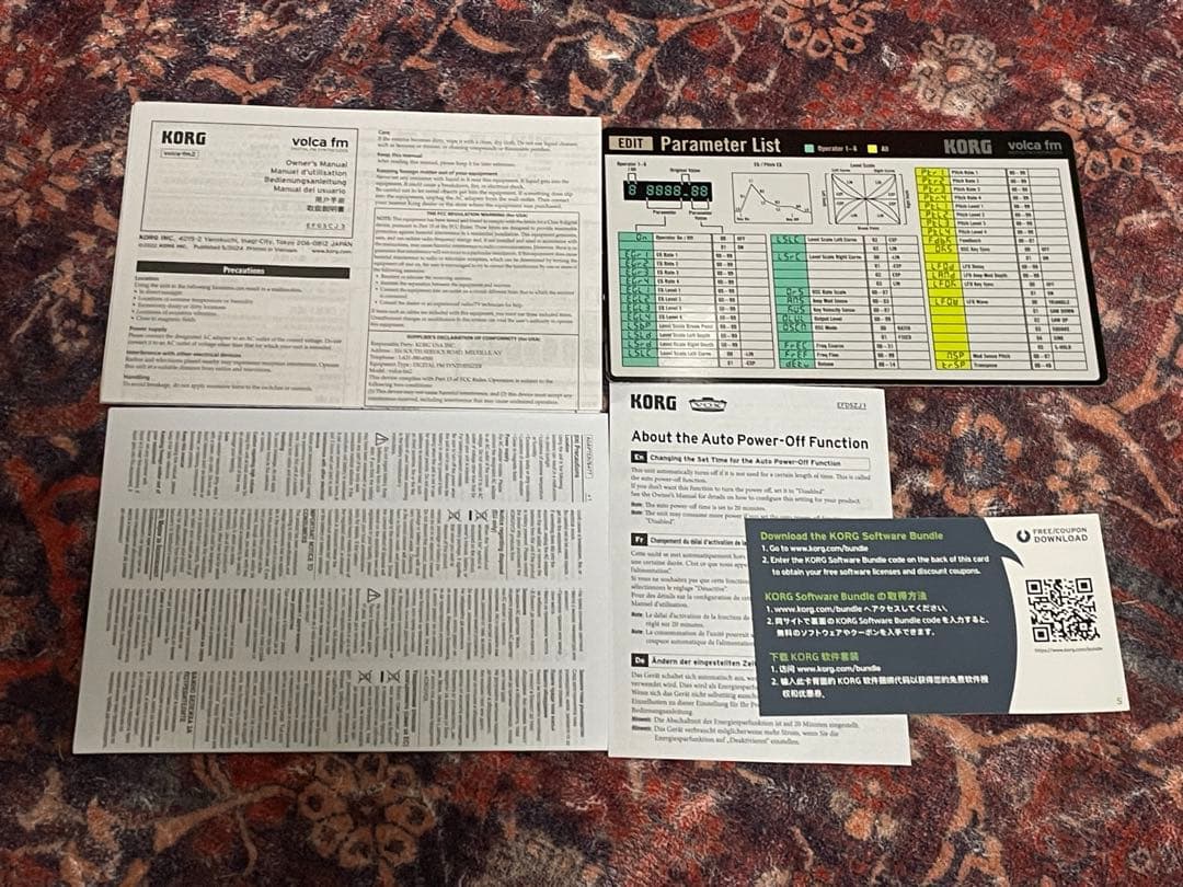 KORG volcaシリーズ ５台セット+SEQUENZスタンド