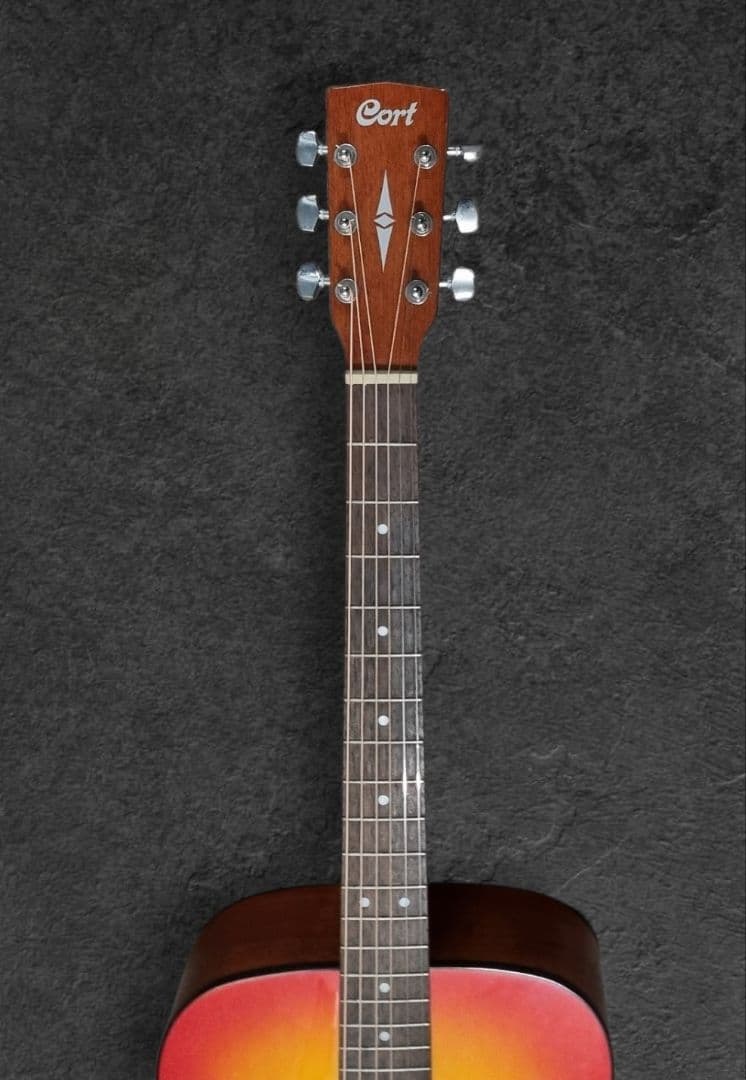 Cort CAG-1F 単板風サウンド 小ぶりボディ 弦高低め 美品