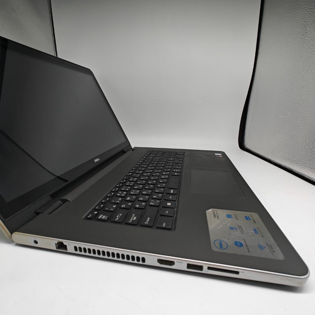 【DELL】高速i7 SSD256GB 16GB 17.3型 グレー ノートPC