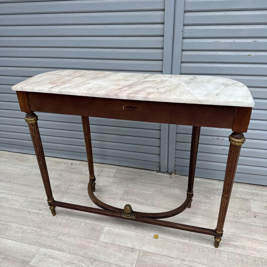 スペイン　最高級　希少　MUARVA S.L. 大理石　コンソール