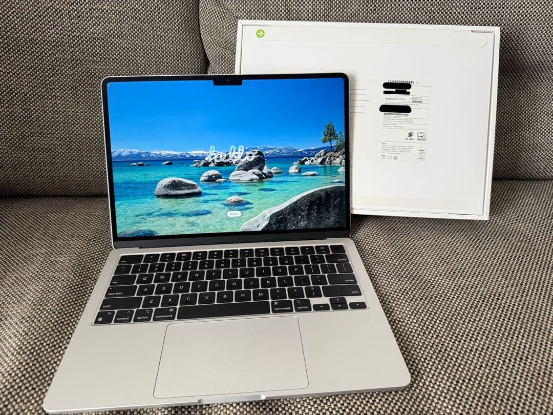 MacBook Air M3 13inch 16GB/1TB US配列 美品