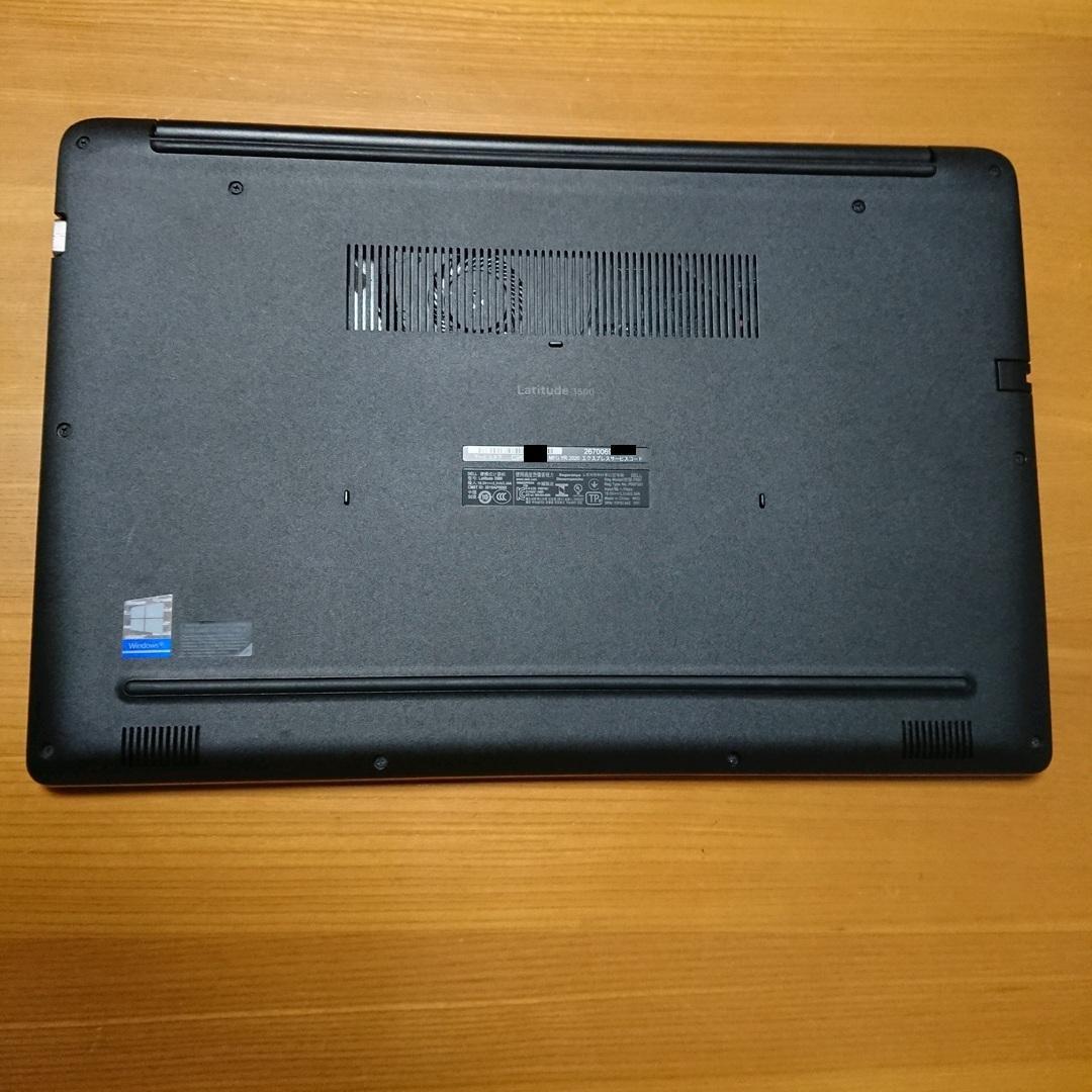 Windowsノート本体 Dell Latitude i5-8265U/16GB/256GB SSD
