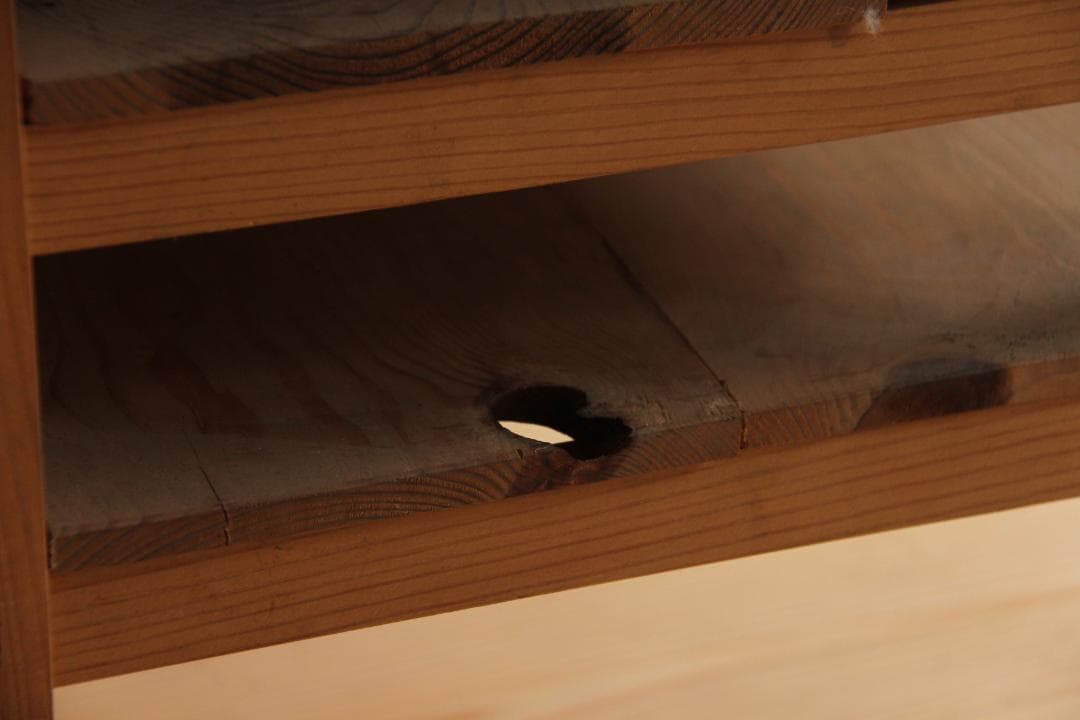 ラック　棚　木製　幅64㎝　アンティーク　古道具