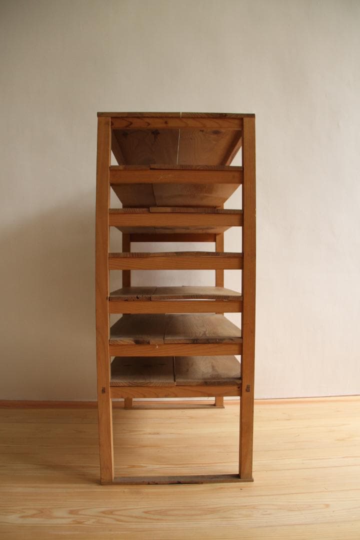 ラック　棚　木製　幅64㎝　アンティーク　古道具