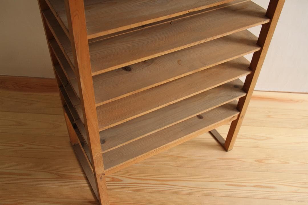 ラック　棚　木製　幅64㎝　アンティーク　古道具