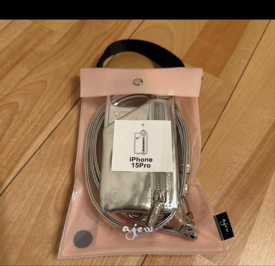 美品☆ajew iPhone15pro シルバー
